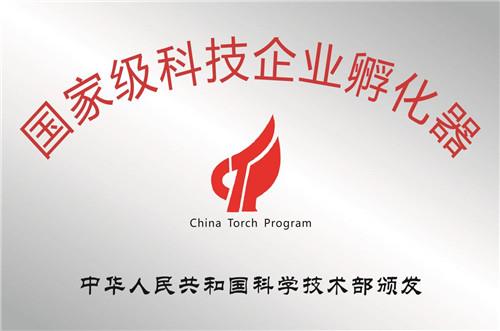 国家级科技企业孵化器